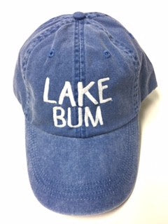 Lake Bum Baseball Cap | Available in 4 Colors